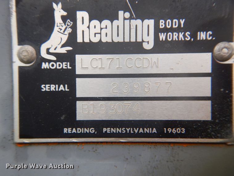 image for item DI2267 1990 Ford L8000 bridge inspection truck