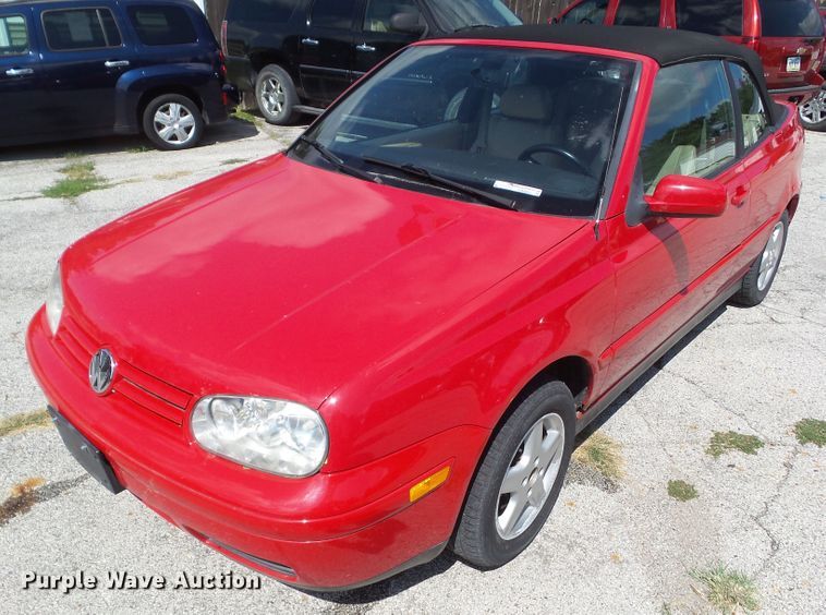 image for item EM9804 1999 Volkswagen Cabrio convertible