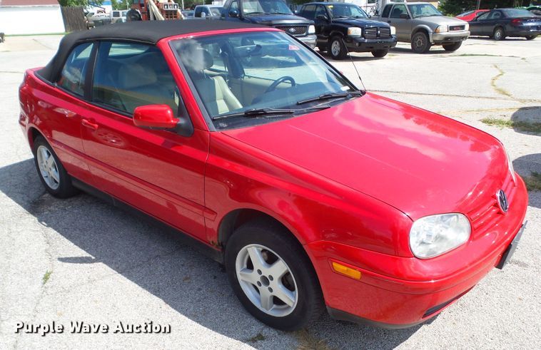 image for item EM9804 1999 Volkswagen Cabrio convertible