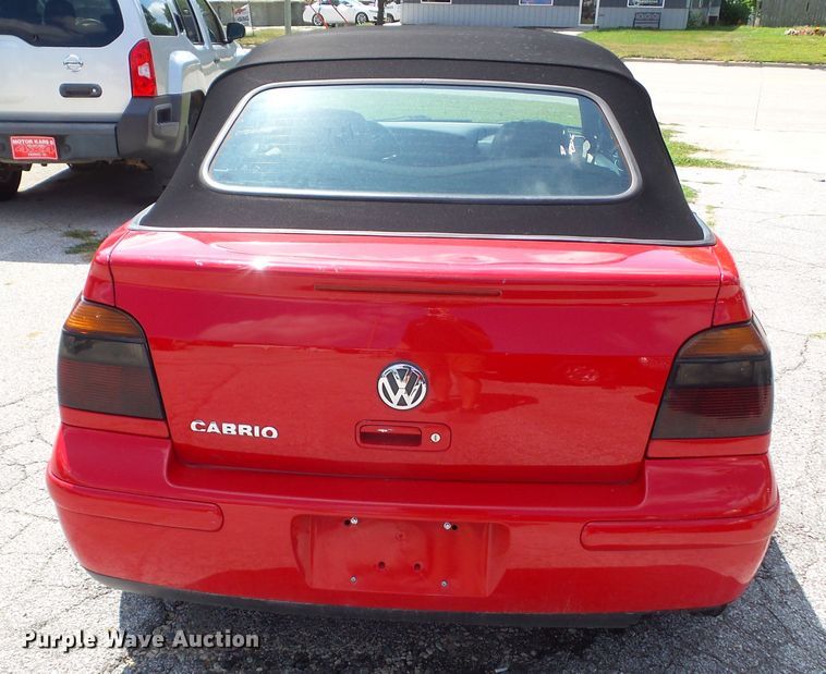 image for item EM9804 1999 Volkswagen Cabrio convertible