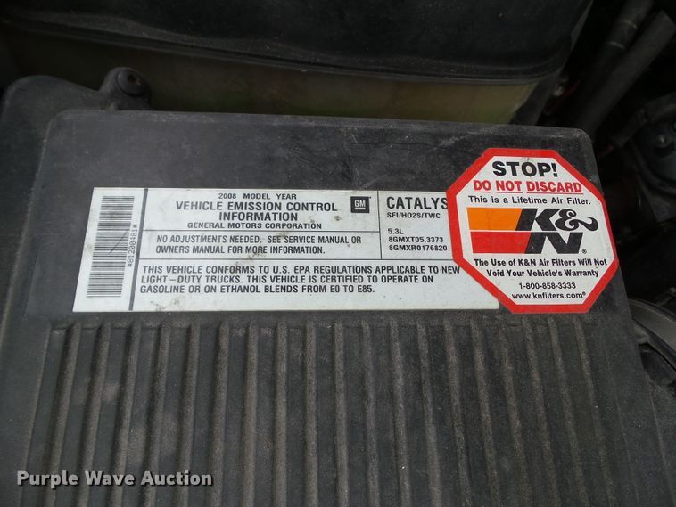 image for item EM9805 2008 Chevrolet Silverado 1500 Crew Cab pickup truck