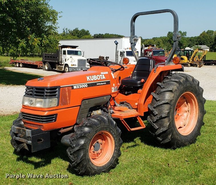 image for item ET9830 Kubota MX5000 MFWD tractor