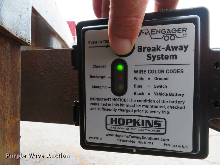 image for item EV9736 1999 Corn Pro UT-18H equipment trailer