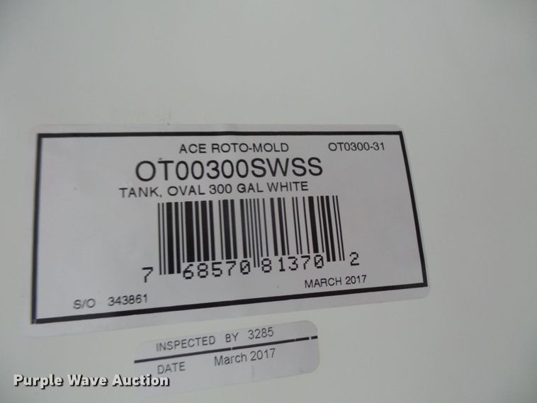 image for item FB9250 (2) Ace Roto-Mold saddle tanks