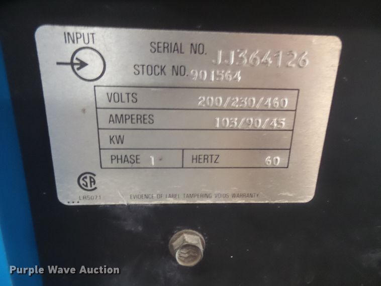 image for item FB9252 Miller Dialarc 250 AC/DC welder