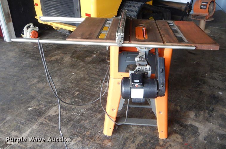 image for item FC9858 Ridgid TS3650 table saw