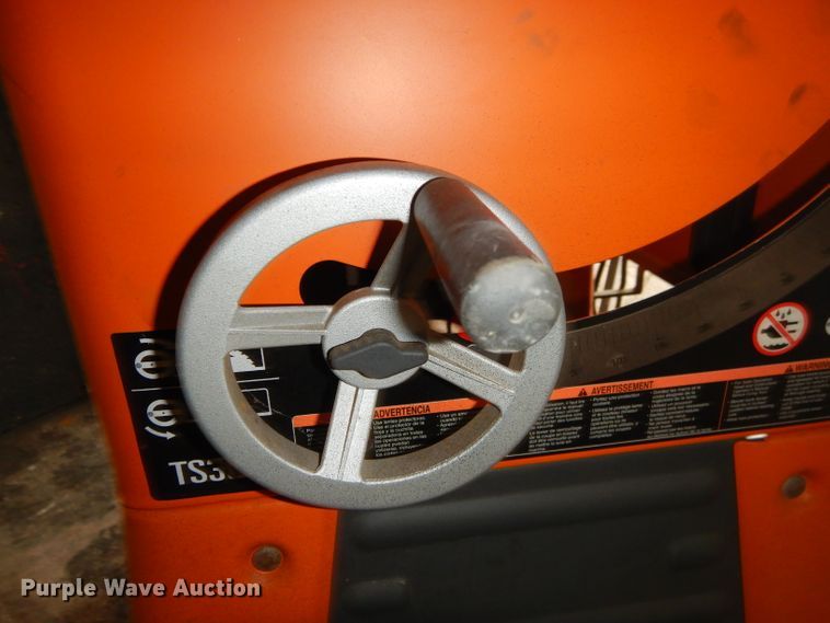 image for item FC9858 Ridgid TS3650 table saw