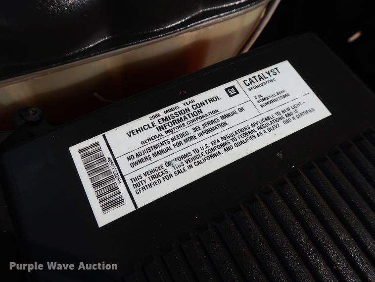 image for item FE9747 2008 GMC Sierra 1500 pickup truck