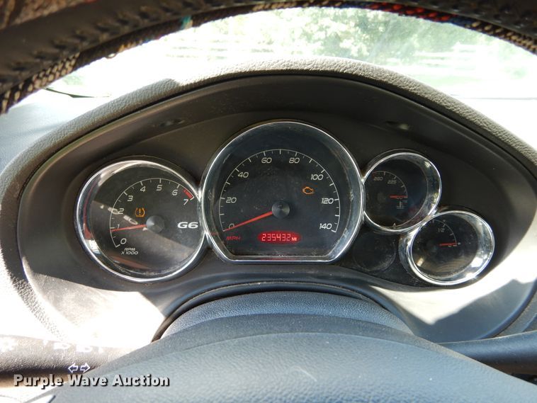 image for item FI9999 2009 Pontiac G6