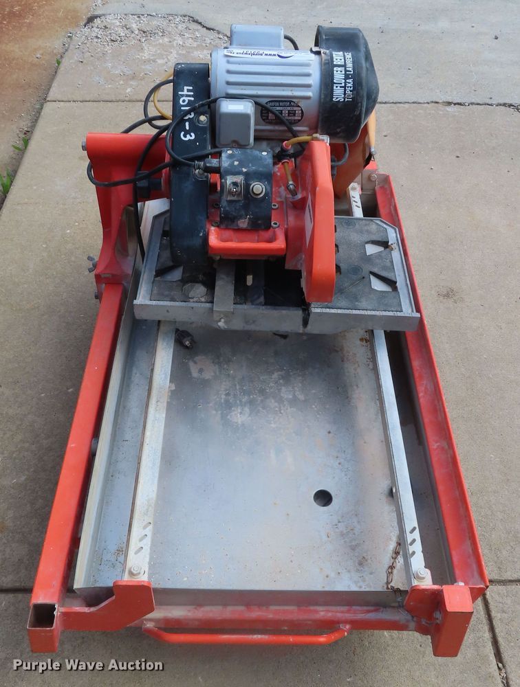 image for item FJ9131 Core Cut 1000T wet tile saw