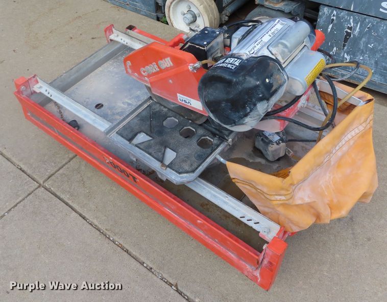 image for item FJ9131 Core Cut 1000T wet tile saw