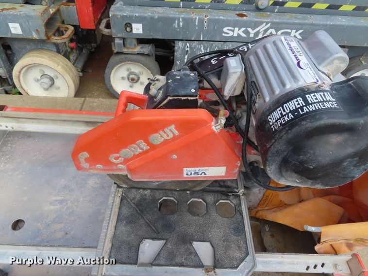 image for item FJ9131 Core Cut 1000T wet tile saw