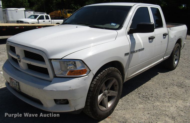 image for item FJ9702 2012 Dodge Ram 1500 Quad Cab pickup truck