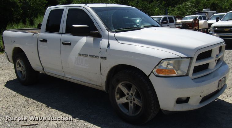 image for item FJ9702 2012 Dodge Ram 1500 Quad Cab pickup truck