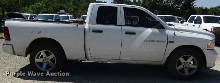 image for item FJ9702 2012 Dodge Ram 1500 Quad Cab pickup truck