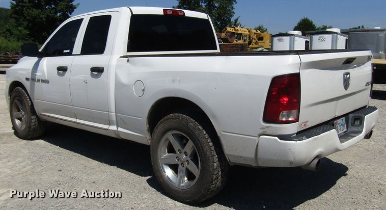 image for item FJ9702 2012 Dodge Ram 1500 Quad Cab pickup truck