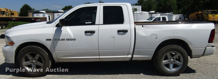 image for item FJ9702 2012 Dodge Ram 1500 Quad Cab pickup truck