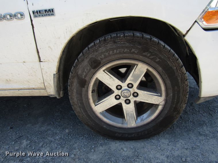 image for item FJ9702 2012 Dodge Ram 1500 Quad Cab pickup truck