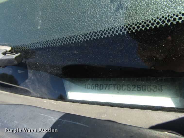 image for item FJ9702 2012 Dodge Ram 1500 Quad Cab pickup truck