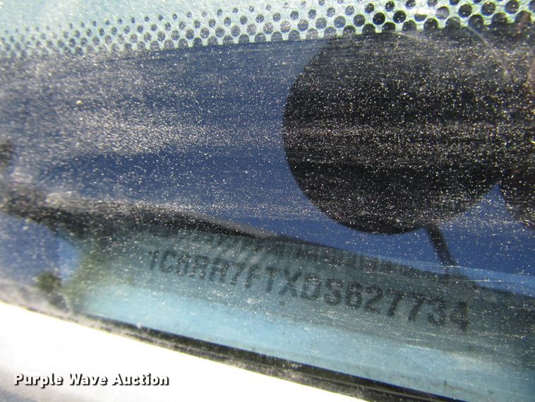 image for item FJ9715 2013 Dodge Ram 1500 Quad Cab pickup truck