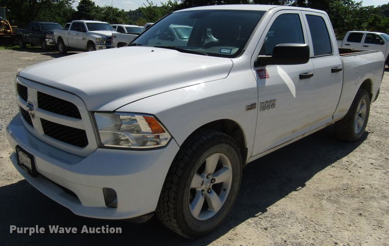 image for item FJ9716 2014 Dodge Ram 1500 Quad Cab pickup truck