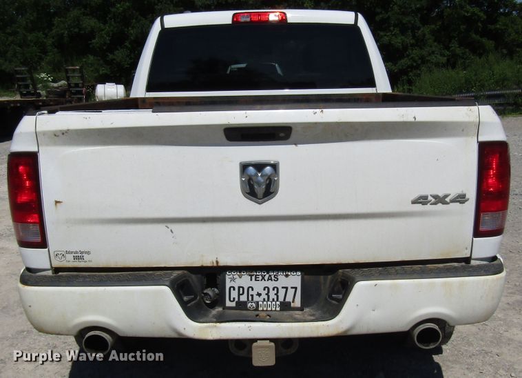 image for item FJ9716 2014 Dodge Ram 1500 Quad Cab pickup truck