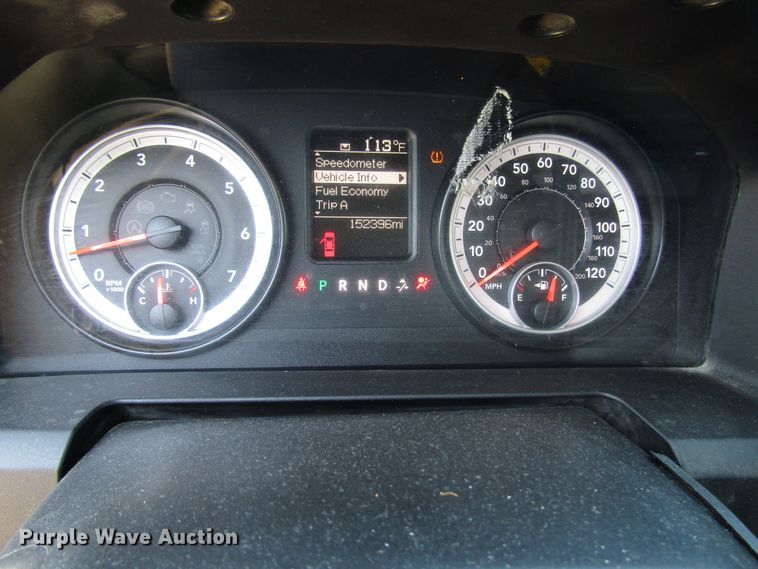 image for item FJ9716 2014 Dodge Ram 1500 Quad Cab pickup truck