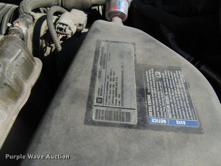 image for item FJ9720 2012 Chevrolet Silverado 2500HD Crew Cab pickup truck