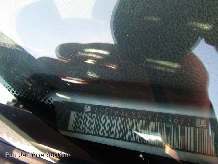 image for item FJ9720 2012 Chevrolet Silverado 2500HD Crew Cab pickup truck