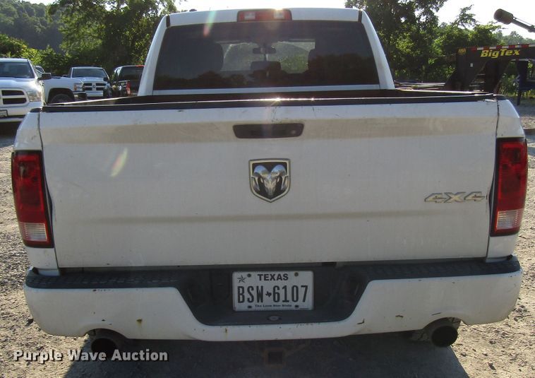 image for item FJ9723 2013 Dodge Ram 1500 Quad Cab pickup truck