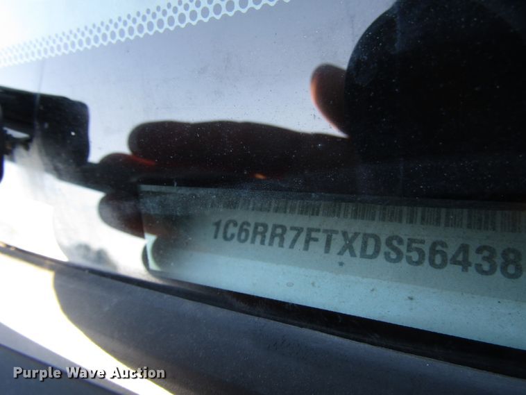 image for item FJ9723 2013 Dodge Ram 1500 Quad Cab pickup truck