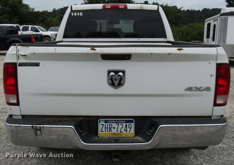 image for item FJ9733 2014 Dodge Ram 1500 Crew Cab pickup truck