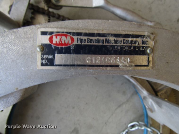 image for item FJ9748 H&M pipe beveling machine