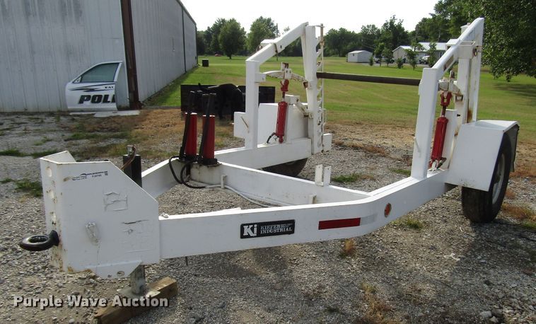 image for item FJ9749 2000 Kiefer Built reel trailer