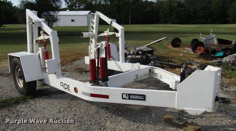 image for item FJ9749 2000 Kiefer Built reel trailer