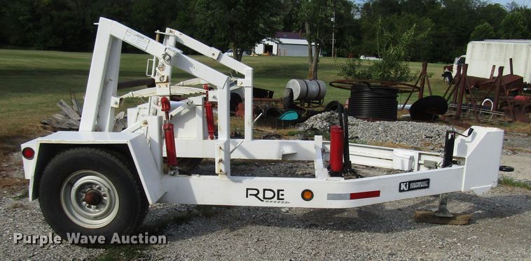image for item FJ9749 2000 Kiefer Built reel trailer