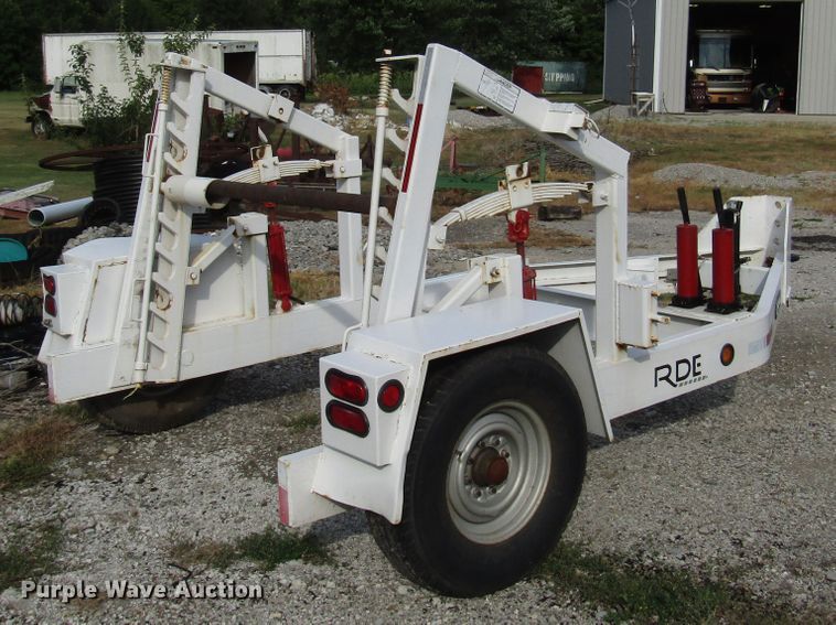 image for item FJ9749 2000 Kiefer Built reel trailer