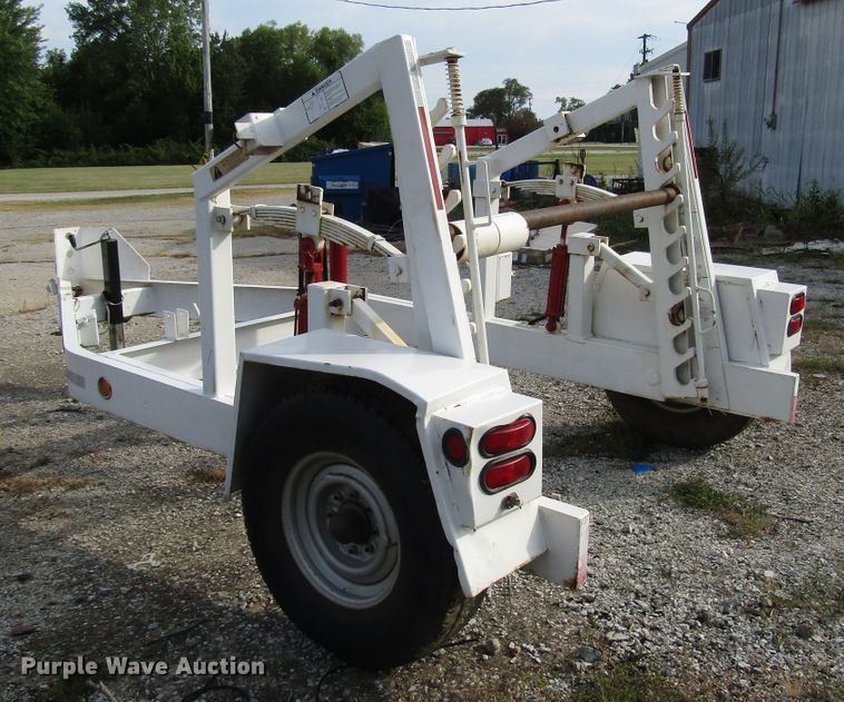image for item FJ9749 2000 Kiefer Built reel trailer