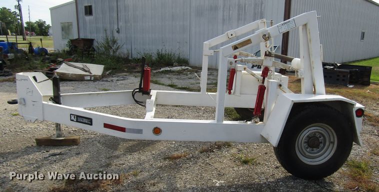image for item FJ9749 2000 Kiefer Built reel trailer