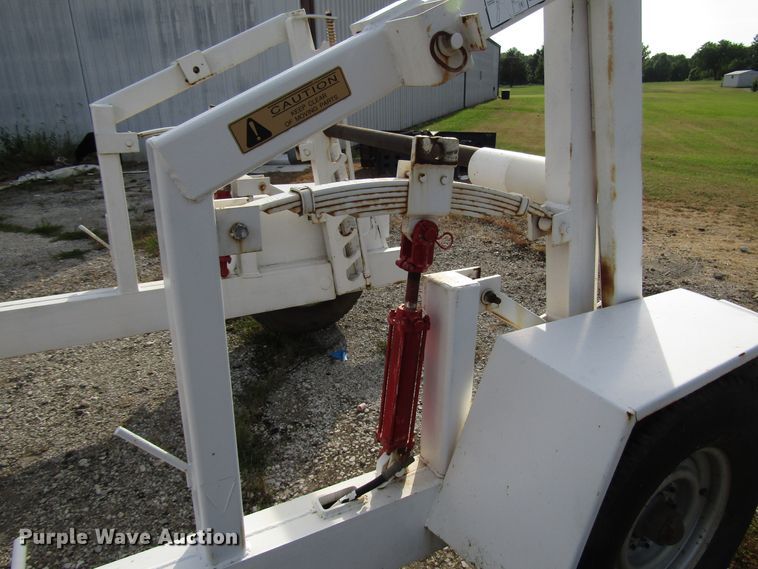 image for item FJ9749 2000 Kiefer Built reel trailer