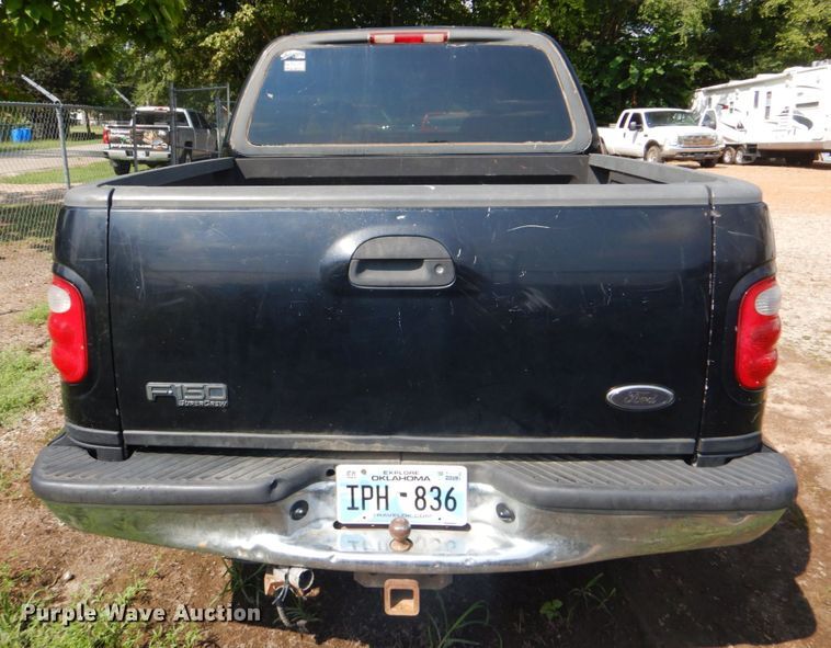 image for item FT9426 2001 Ford F150 SuperCrew pickup truck
