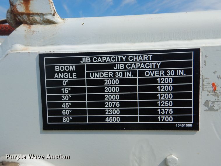 image for item FT9448 2003 International 4300 digger derrick truck