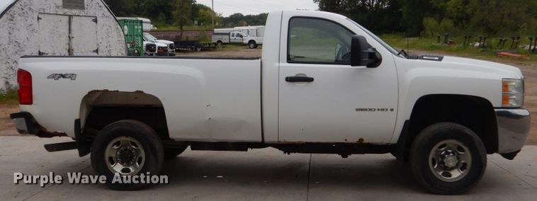 image for item FU9421 2008 Chevrolet Silverado 2500HD pickup truck