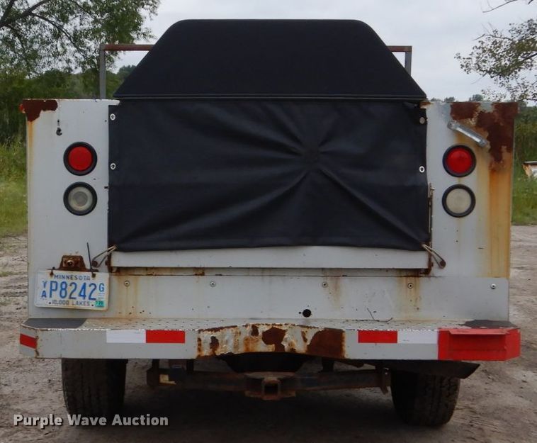 image for item FU9423 2009 Ford F350 Super Duty SuperCab utility bed pickup truck