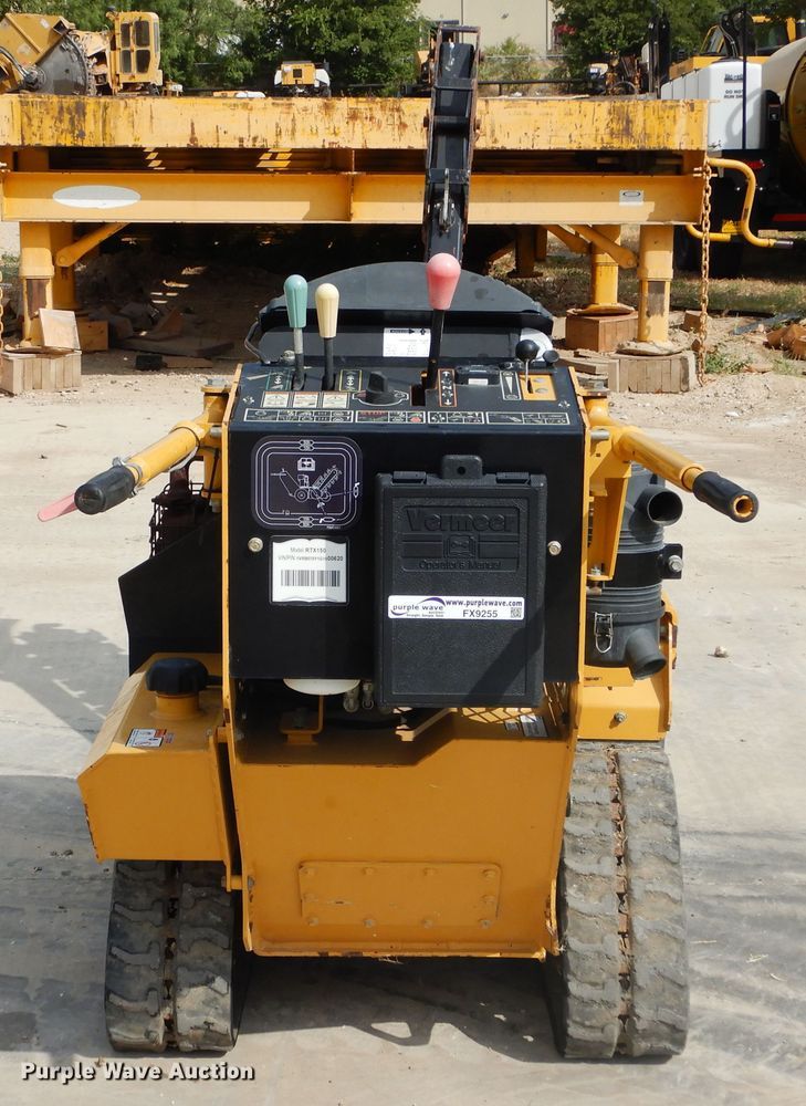 image for item FX9255 2016 Vermeer RTX150 trencher