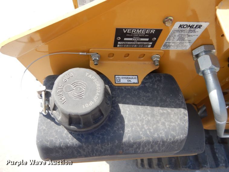 image for item FX9257 2016 Vermeer FTX25 trencher