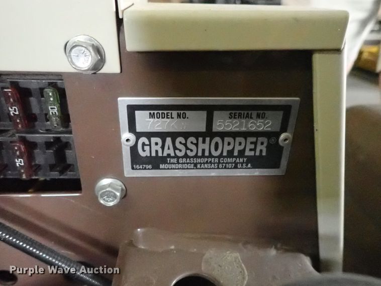 image for item GB9300 Grasshopper 727 ZTR lawn mower