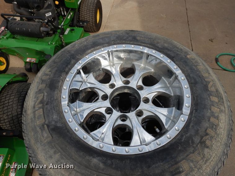 image for item GG9107 (4) 245/75R17 tires and wheels