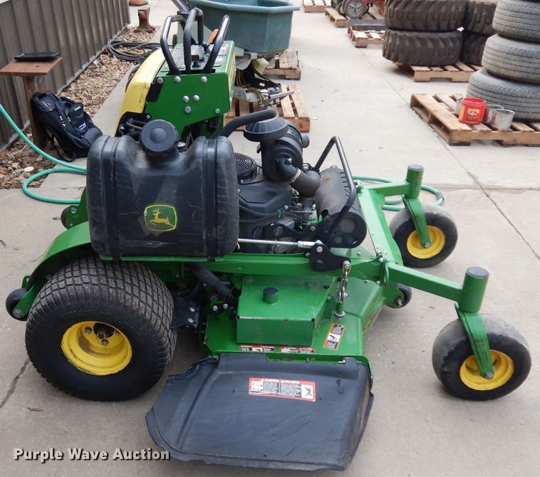 image for item GG9108 2017 John Deere 648R QT ZTR lawn mower