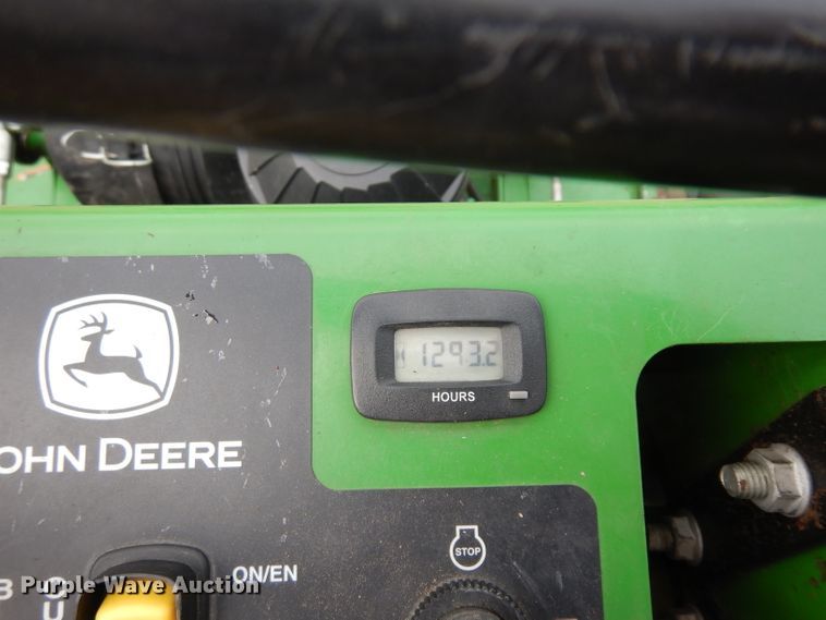 image for item GG9108 2017 John Deere 648R QT ZTR lawn mower